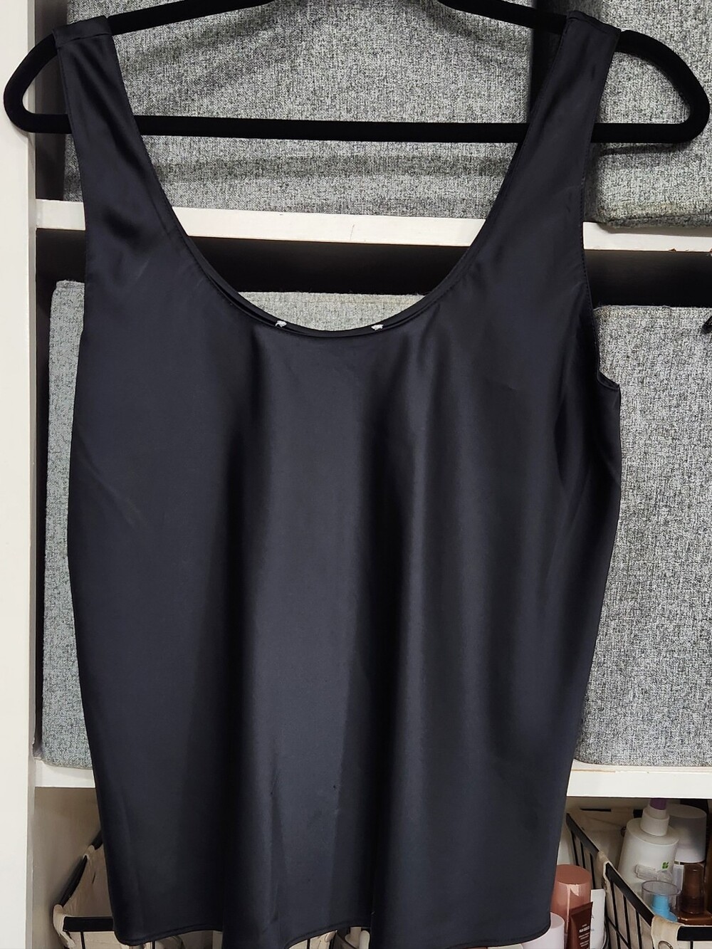 Abercrombie & Fitch Black Scoop Neck Tank Top